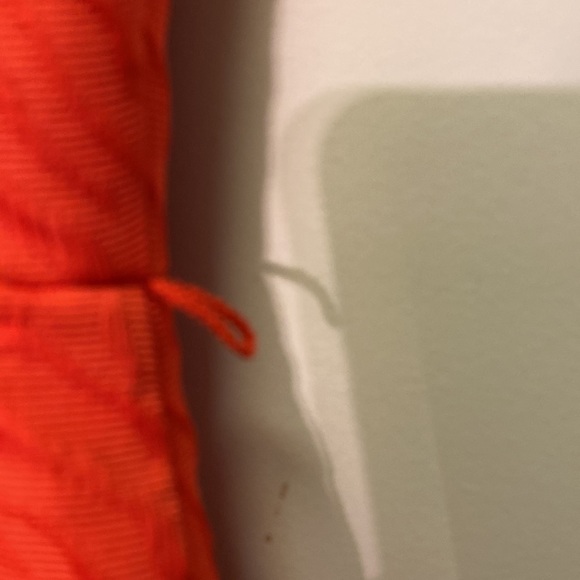 Ellen Tracy orange dress with pockets - Picture 3 of 5